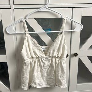 LA hearts Pacsun tank XS Peplum cropped